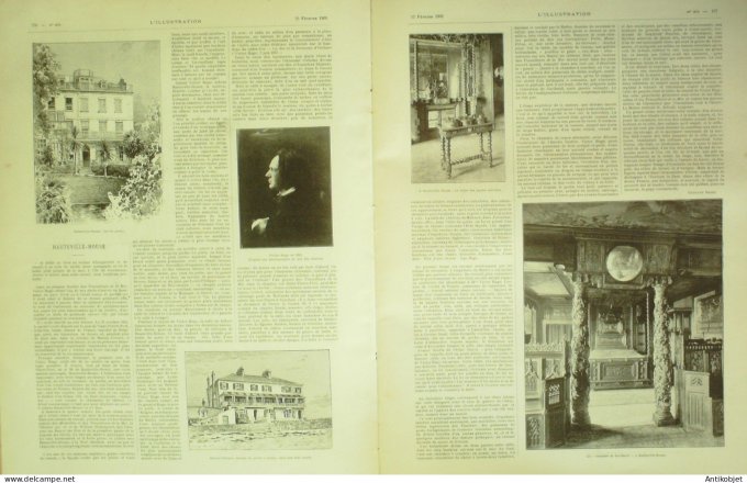 L'illustration 1902 n°3078 Maroc Chérifiennes Victor Hugo Georges Hauteville-House Monaco Santos-DU