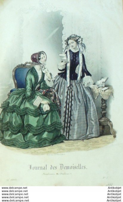 Journal des Dames et Demoiselles 1855 n°378