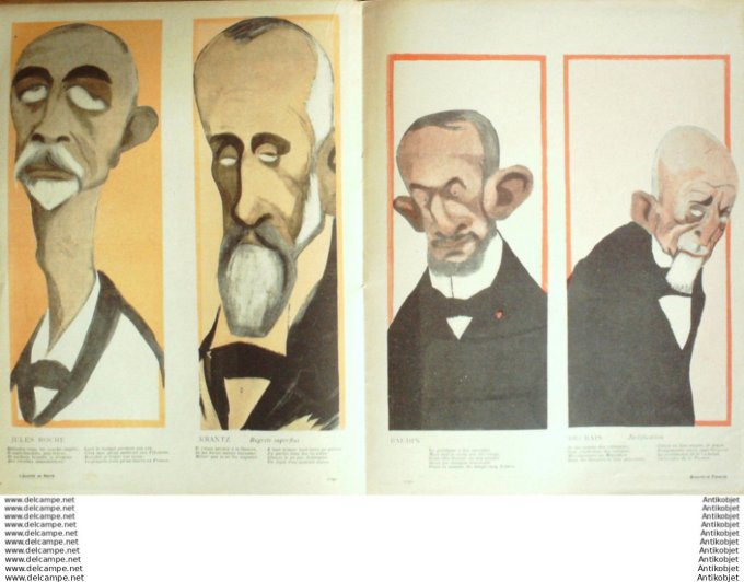 L'Assiette au beurre 1903 # 136 Brocards et Frocards 1 Camara