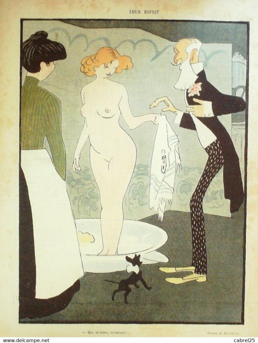 Le Rire 1904 n° 79 Roubille Poulbot Gottlob Bofa Gerbault Jeanniot