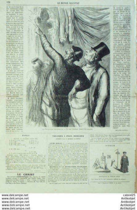 Le Monde illustré 1867 n°541 Annam Phan Tan Gian Vinh Long  Le Mans (72) Bordeaux (33) Autriche Salz