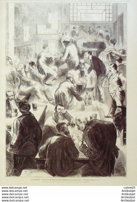 Le Monde illustré 1871 n°760 Espagne Barcelone Turquie Contantinole Viet Nam Phare St Jacques Chili 