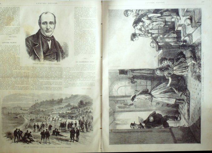 L'Univers illustré 1868 # 719 Algérie Constantine Australie Sidney Barcelone Madrid San Francisco