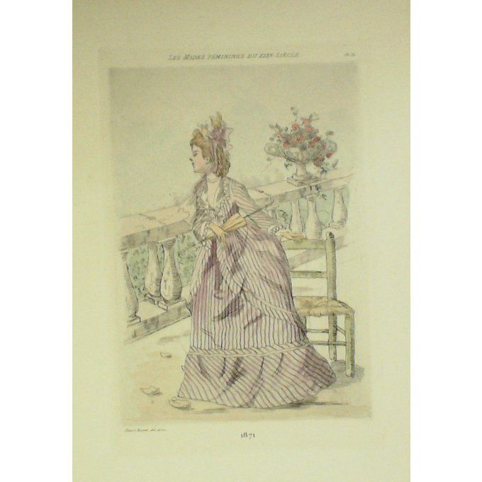 Mode Féminine époque 1871 (H.Boutet)