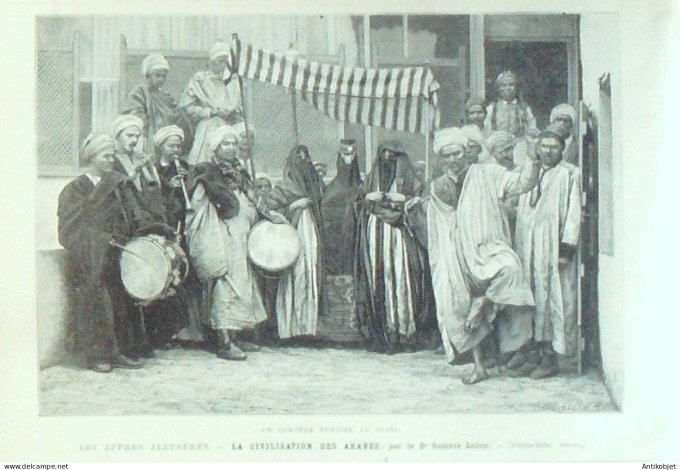 Le Monde illustré 1884 n°1399 Tonkin Nam-Dinh Cateau (59) Saint-Pétersbourg Soudeikine