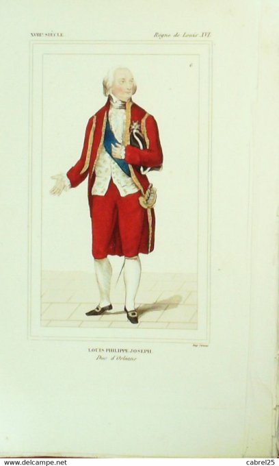 Louis-Philippe Joseph Duc d'Orléans sous XVI 1852
