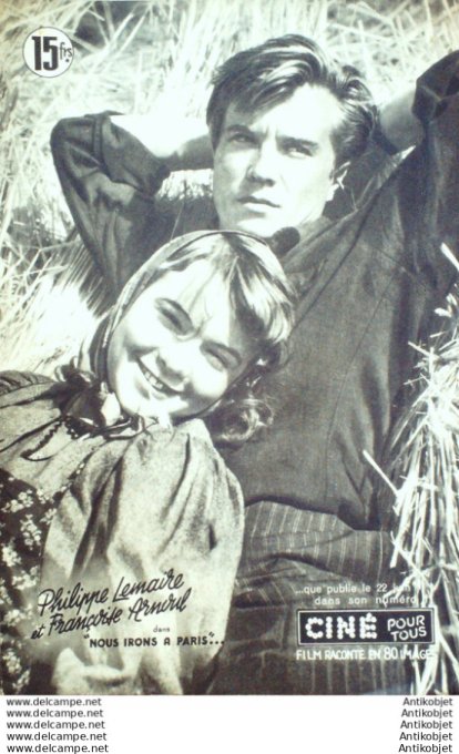 Mon Film 252 51-06-20 Cartouche Roger Pigaut Jean Carmet