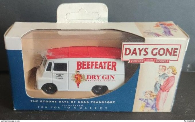 Morris LD Van alcool Dry Gin Beefeater 1/43 Corgi Lledo England