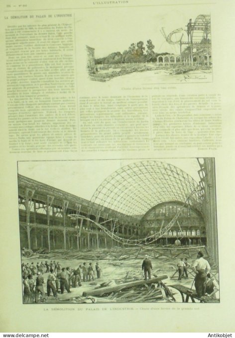 L'illustration 1897 n°2842 Russie Péterhof Sénégal St-Louis Trameqaïgues Barèges Tourmalet (65)