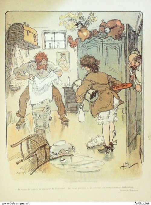 Le Rire 1904-08-13 #  80 Journal humoristique Ed.Originale Meprise de photographe