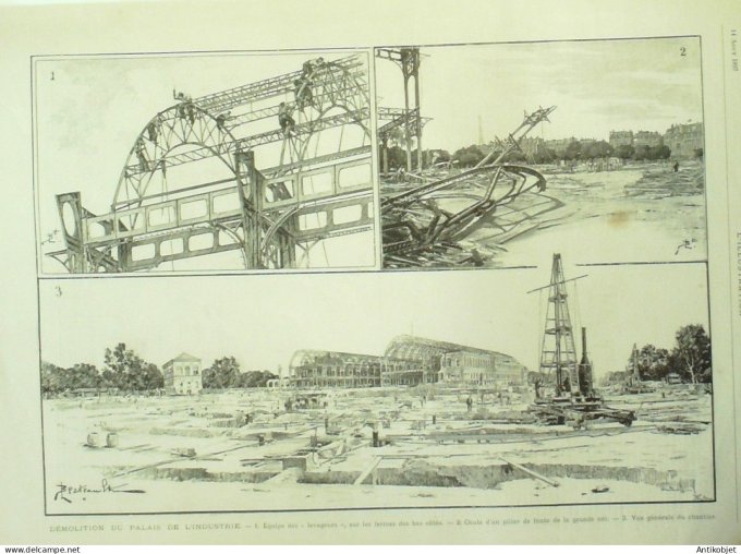 L'illustration 1897 n°2842 Russie Péterhof Sénégal St-Louis Trameqaïgues Barèges Tourmalet (65)