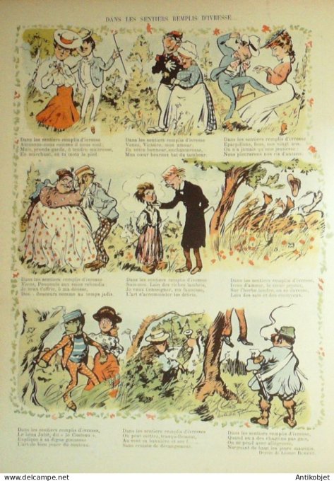 Le Rire 1904-08-13 #  80 Journal humoristique Ed.Originale Meprise de photographe