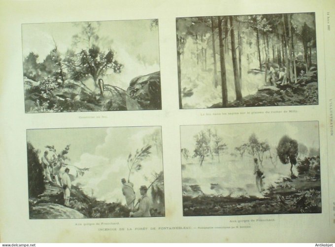 L'illustration 1897 n°2842 Russie Péterhof Sénégal St-Louis Trameqaïgues Barèges Tourmalet (65)