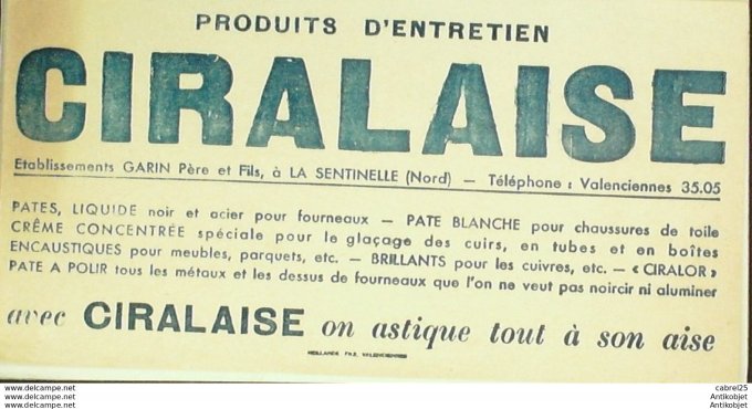 Buvard Ciralaise Cirage