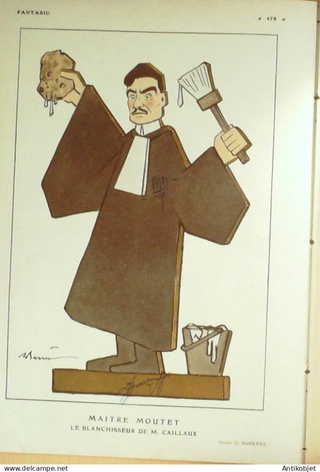 Fantasio 317 1920 Seyeux Vidal Milliere Balbanita Laborde