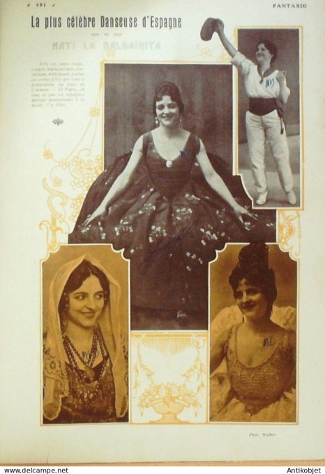 Fantasio 317 1920 Seyeux Vidal Milliere Balbanita Laborde