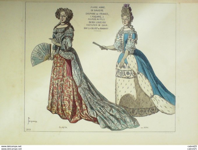 De Bavière Marie Anne Dauphine Allemagne En 1685