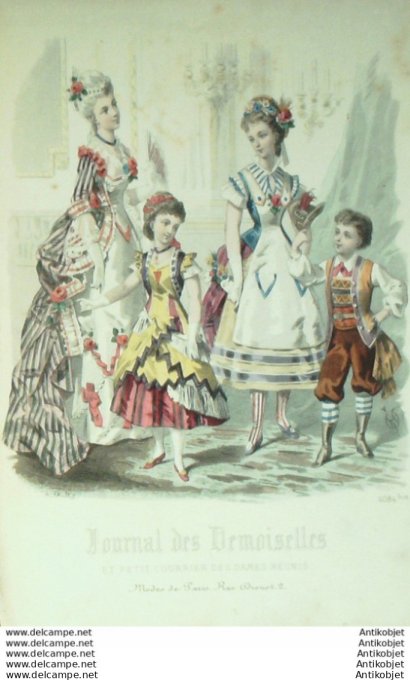 Journal des Dames et Demoiselles 1855 n°390
