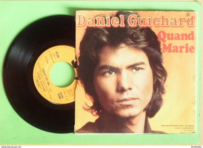 Guichard Daniel 45T SP Chanson pour Anna 1974