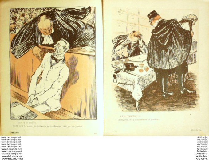 L'Assiette au beurre 1904 # 149 A bas les monopoles par Grandjouan