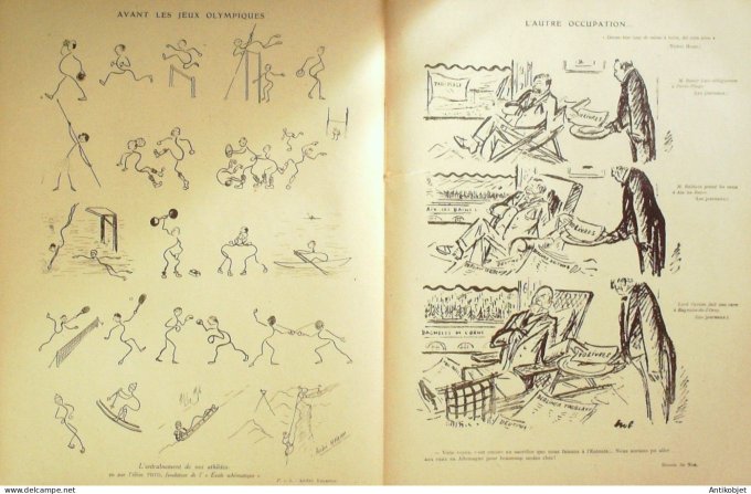 Le Rire 1923-09- 1 # 239 Journal humoristique Ed.Originale Facon de parler