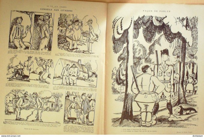 Le Rire 1923-09- 1 # 239 Journal humoristique Ed.Originale Facon de parler