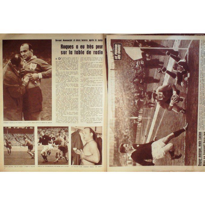 Miroir Des Sports 1959 #  724 12 Jan France Ecosse Gaul Marek Haan Muro Nuremberg Werg