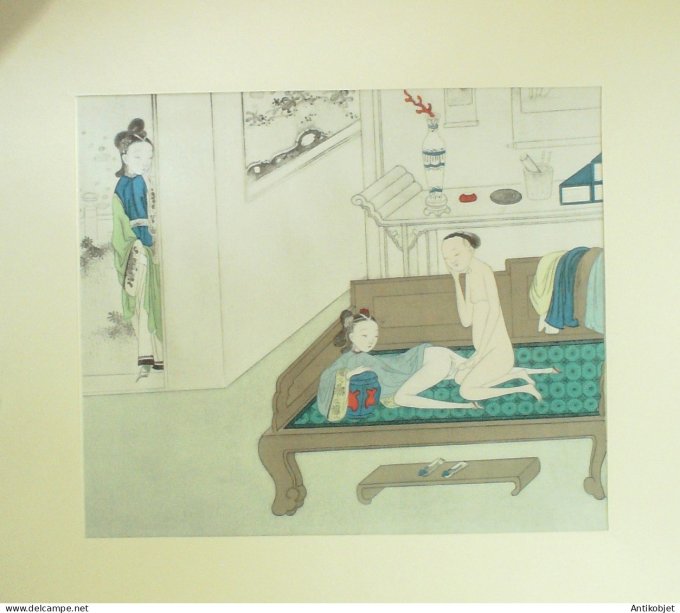Estampe Chinoise scène érotique 11