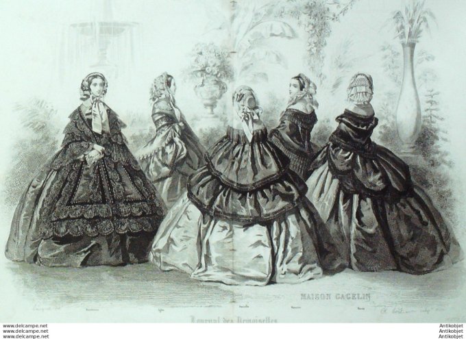 Journal des Demoiselles (maison Gagelin) 1858 # 1