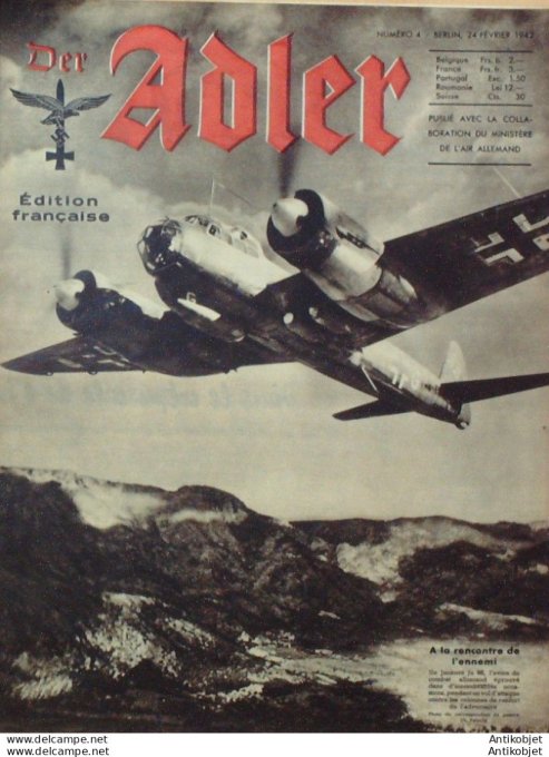 Revue Der Adler Ww2 1942 # 04
