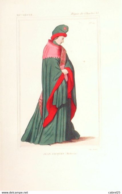 Jean Jacques MédecinCharles Vi 15ème 1852