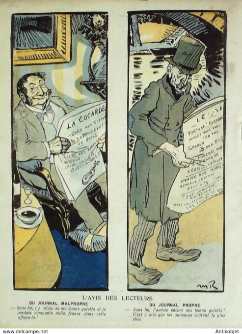 L'Assiette au beurre 1906 # 264 Les maîtres chanteurs Radiguet