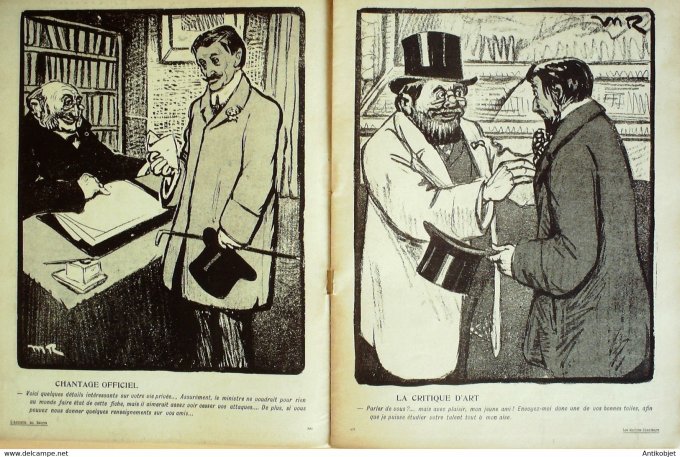 L'Assiette au beurre 1906 n°264 Les maîtres chanteurs Radiguet