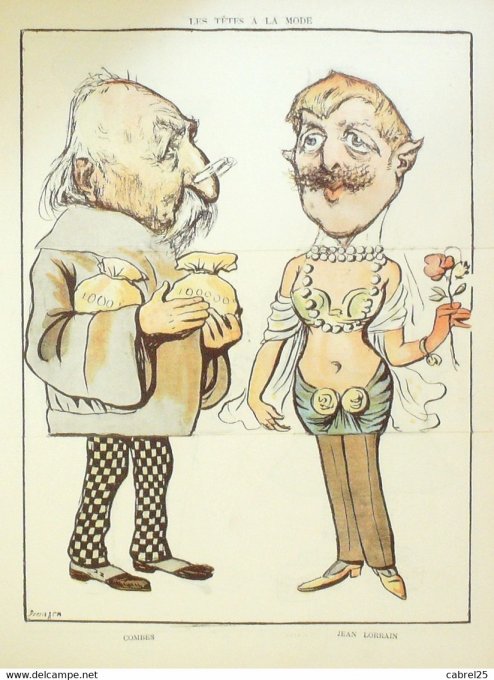 Le Rire 1904 n° 78 Poulbot Avelot Mirande Métivet Hémard Faivre