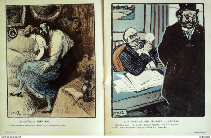 L'Assiette au beurre 1906 # 264 Les maîtres chanteurs Radiguet