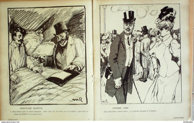 L'Assiette au beurre 1906 n°264 Les maîtres chanteurs Radiguet