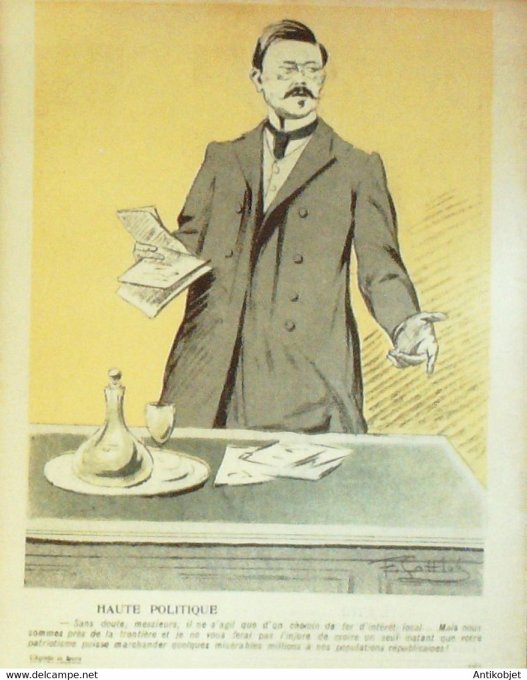 L'Assiette au beurre 1905 n°204 Tapeurs et t'as pas peur, Sottlob