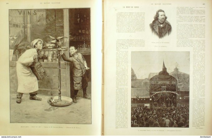 Le Monde illustré 1897 n°2121 Sénégal Dakar île Gorée thiès St-Louis Cavalier Cayor loco Heilmann