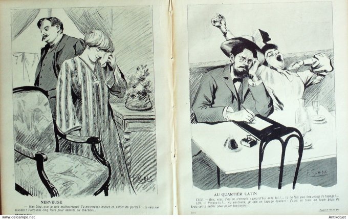 L'Assiette au beurre 1905 n°204 Tapeurs et t'as pas peur, Sottlob