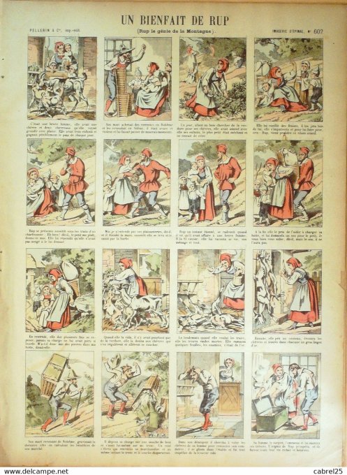 Un Bienfait  de Rup (Pellerin d'epinal)