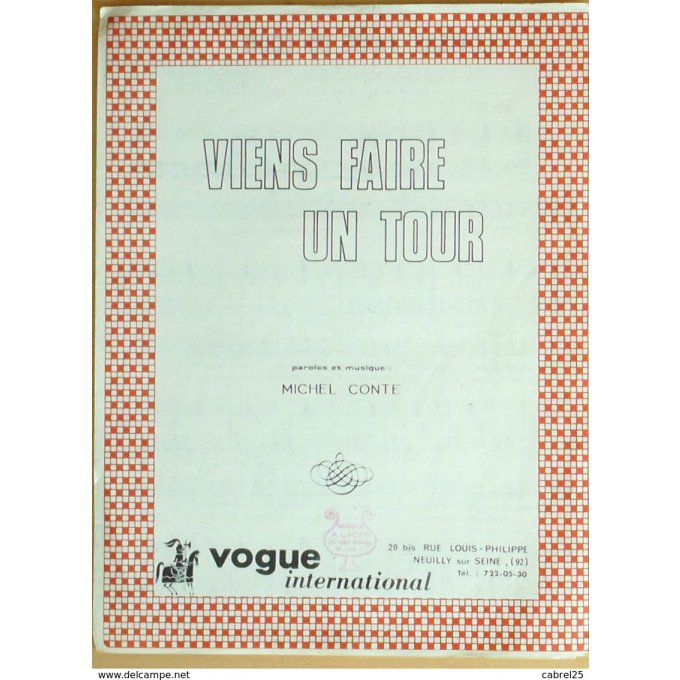 Conte Michel Viens Faire Un Tour 1970