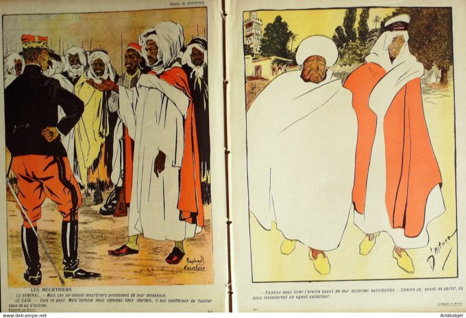 L'Assiette au beurre 1907 n°335 Civilisations Le Maroc Naudin