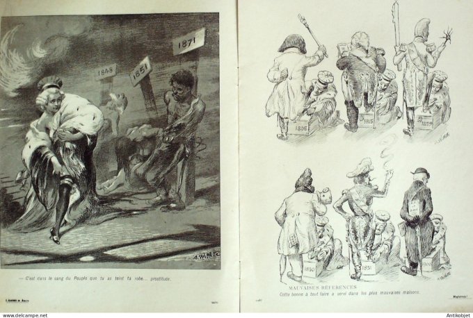 L'Assiette au beurre 1903 # 123 Magistrats affaire Humbert Willette