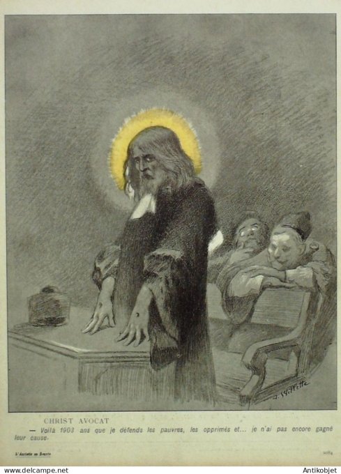L'Assiette au beurre 1903 # 123 Magistrats affaire Humbert Willette