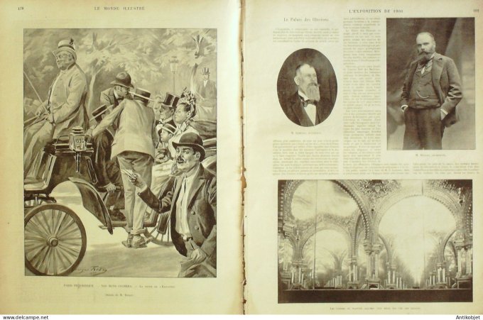 Le Monde illustré 1900 n°2257 Chine Canton Tien-Tsin Pei-Ho Lai-Tcheou Li-Hung-Tchang Russie Mouravi