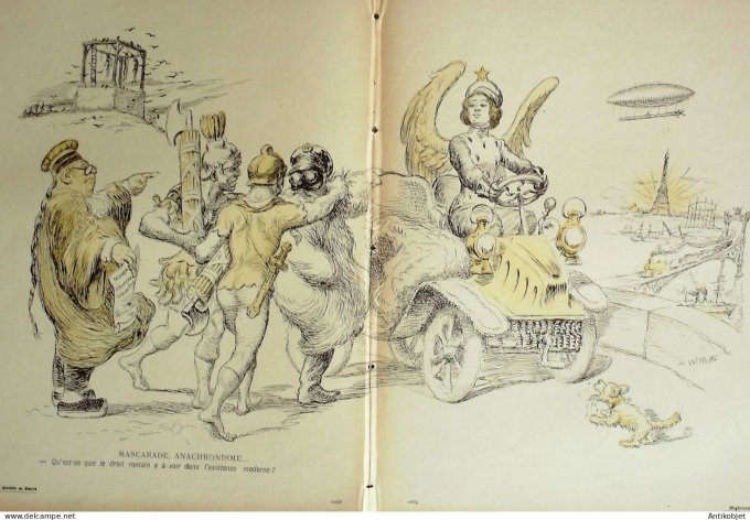 L'Assiette au beurre 1903 # 123 Magistrats affaire Humbert Willette