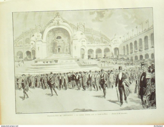 Le Monde illustré 1900 n°2247 Exposition 1900 des palais étrangers