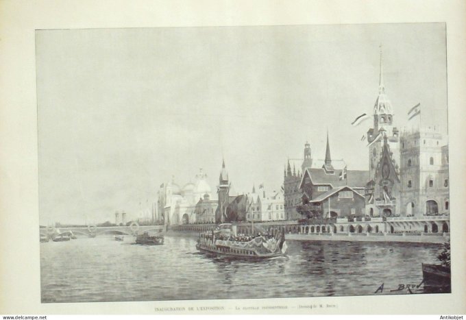 Le Monde illustré 1900 n°2247 Exposition 1900 des palais étrangers