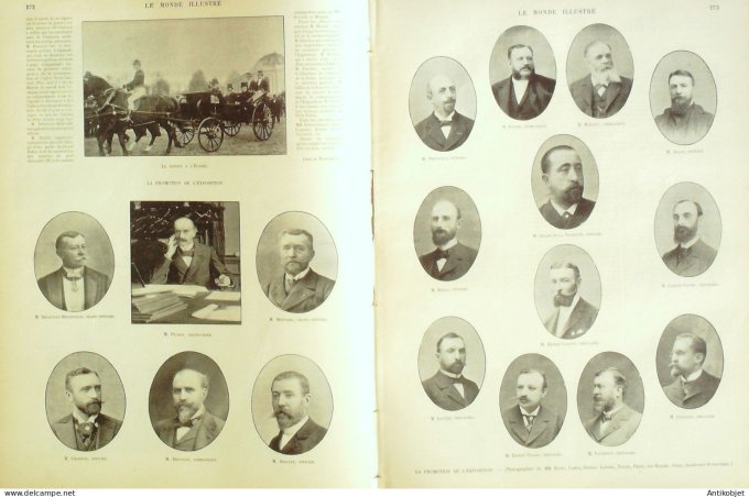 Le Monde illustré 1900 n°2247 Exposition 1900 des palais étrangers