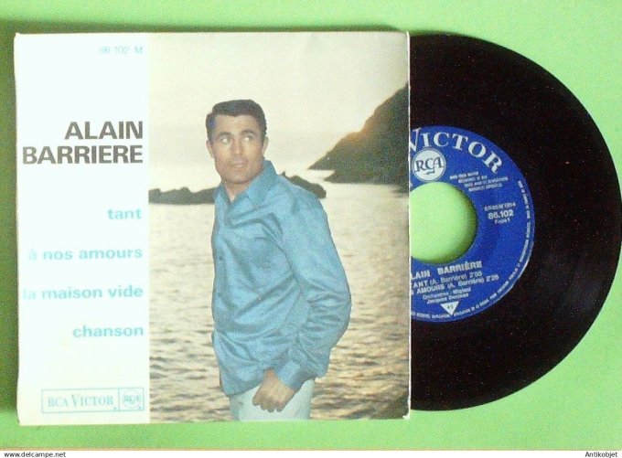 Barrière Alain 45T EP Tant 1965